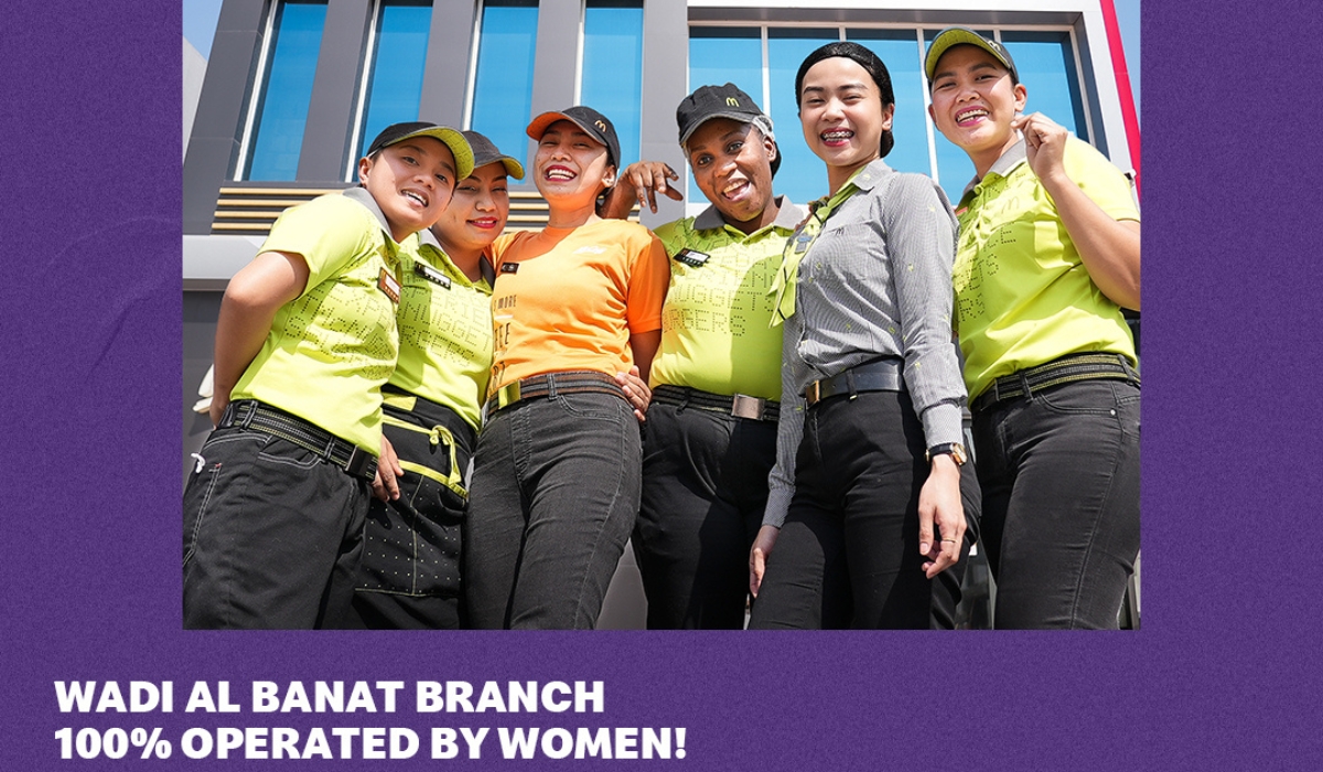McDonald’s Qatar opens 100% female branch
